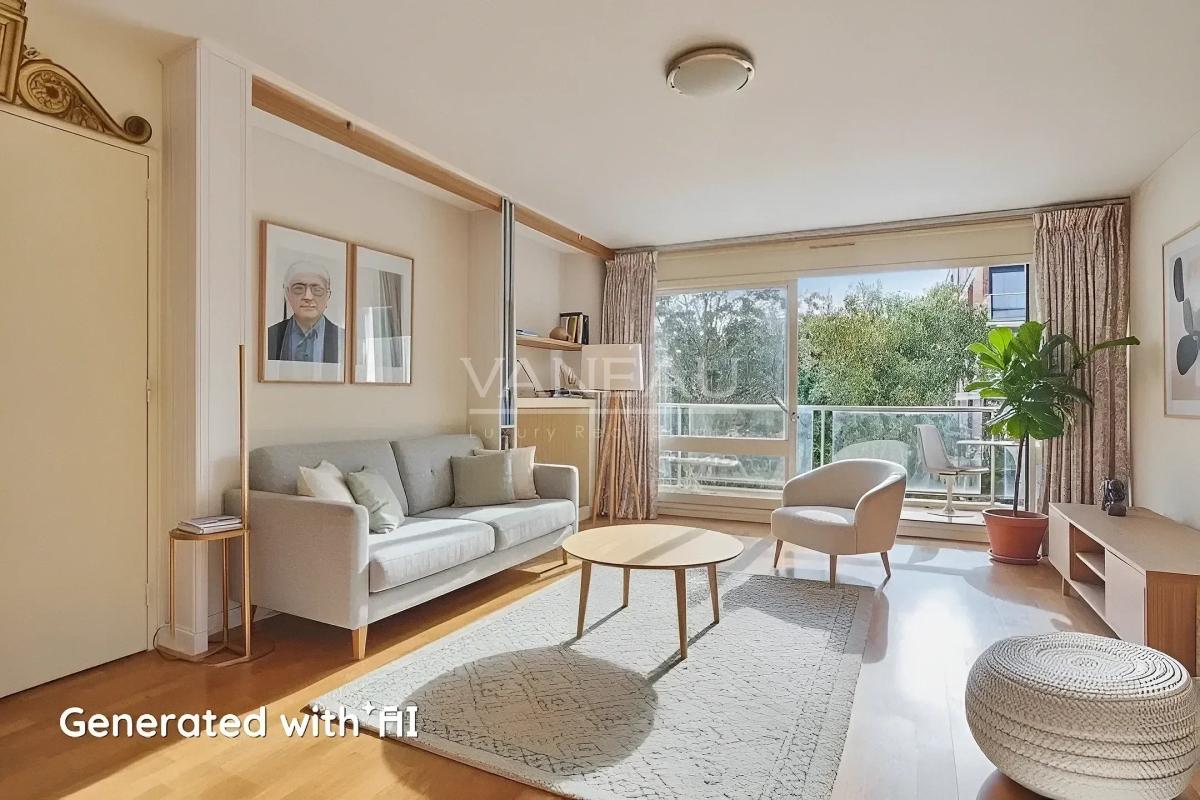 Résidence de standing - Appartement 4 pièces avec terrasse, piscine et tennis.