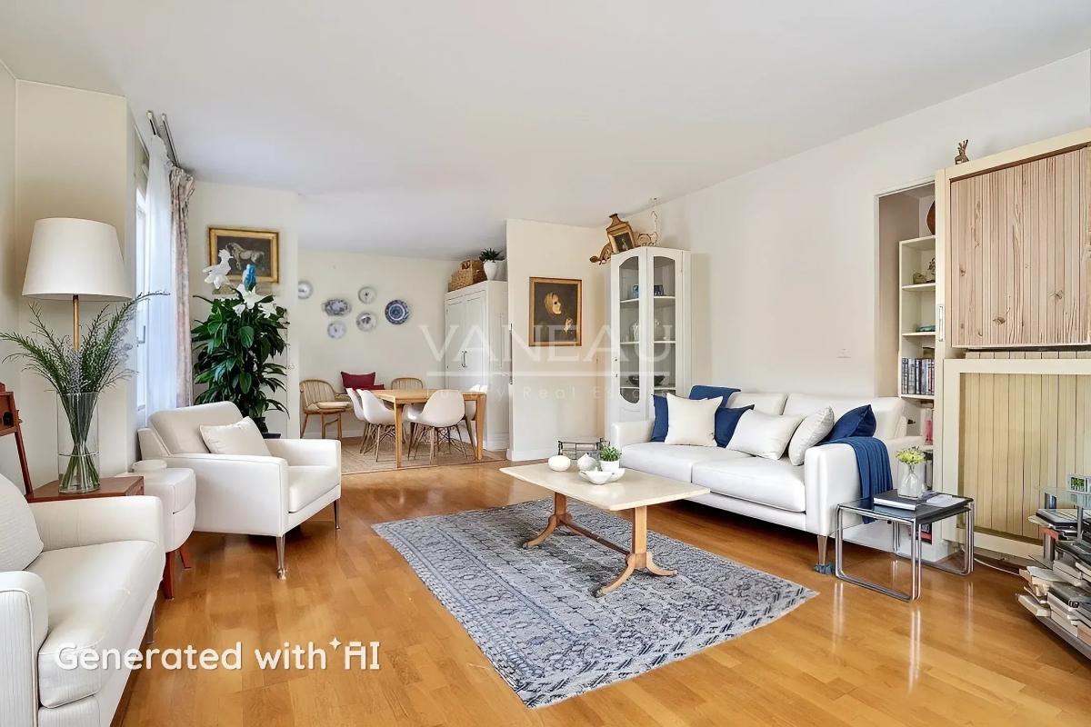 Résidence de standing - Appartement 4 pièces avec terrasse, piscine et tennis.